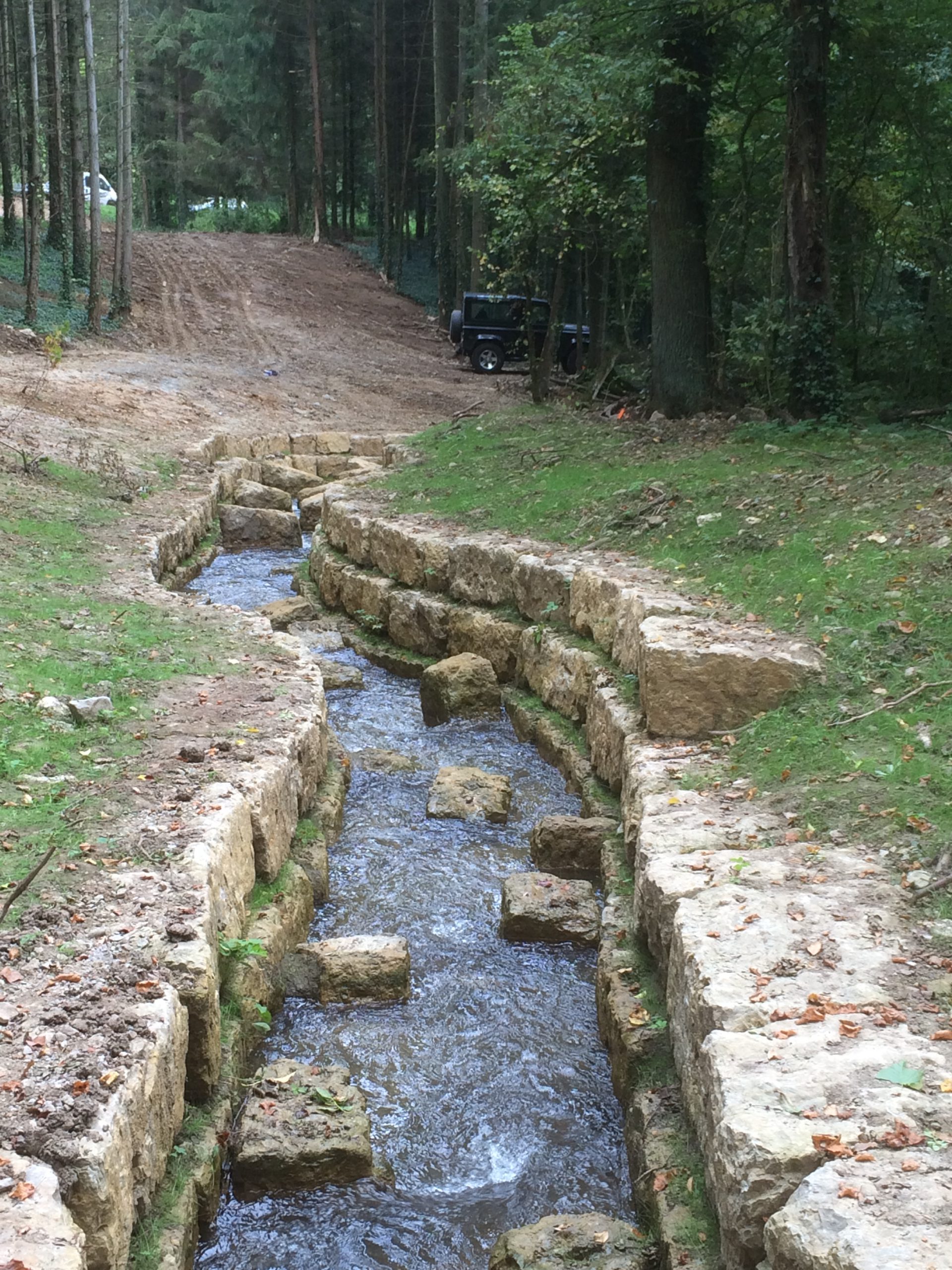 Bild zeigt Barrage Fausermillen in L-Mertert