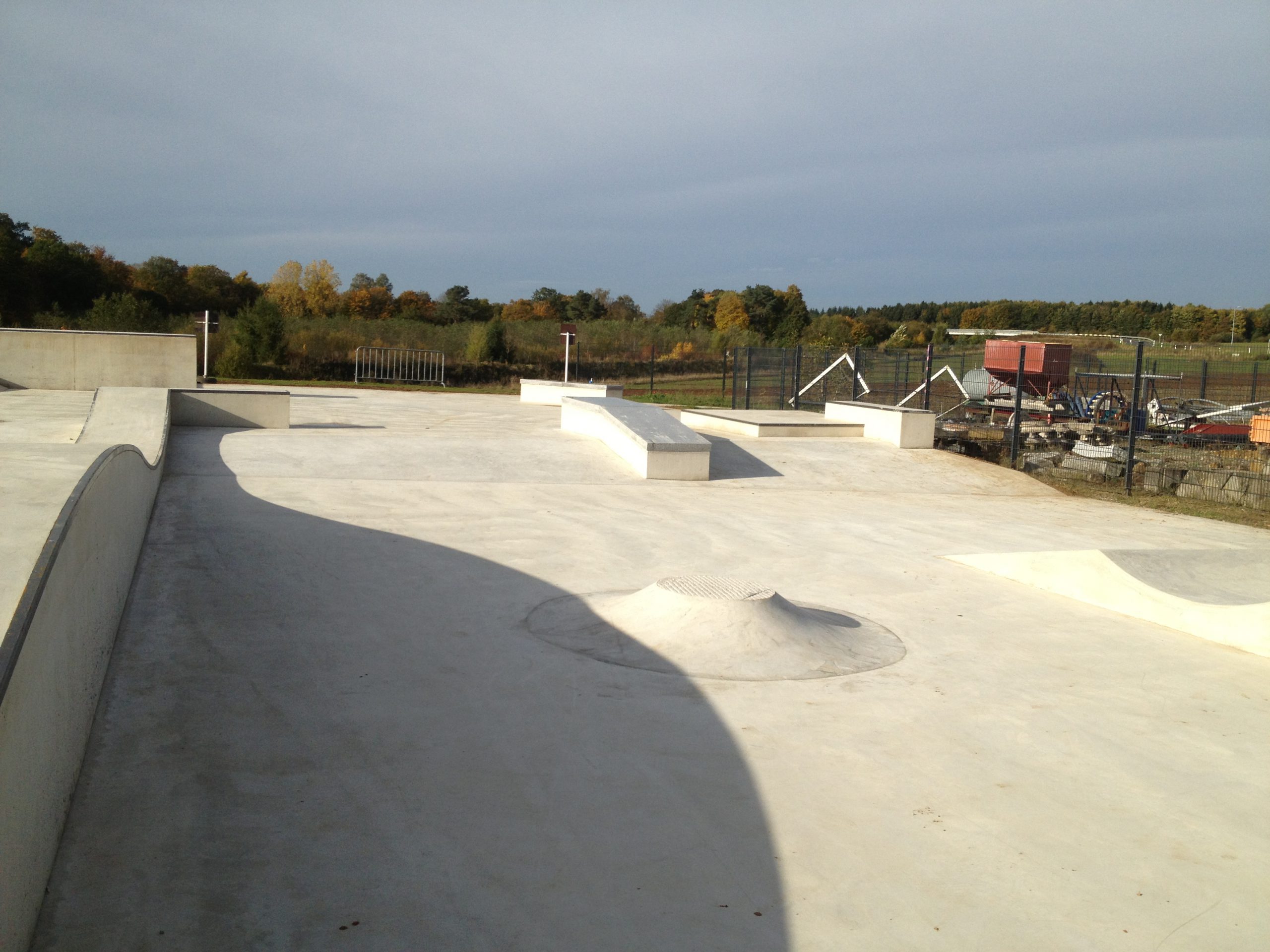 Bild zeigt Skaterpiste in L-Sandweiler