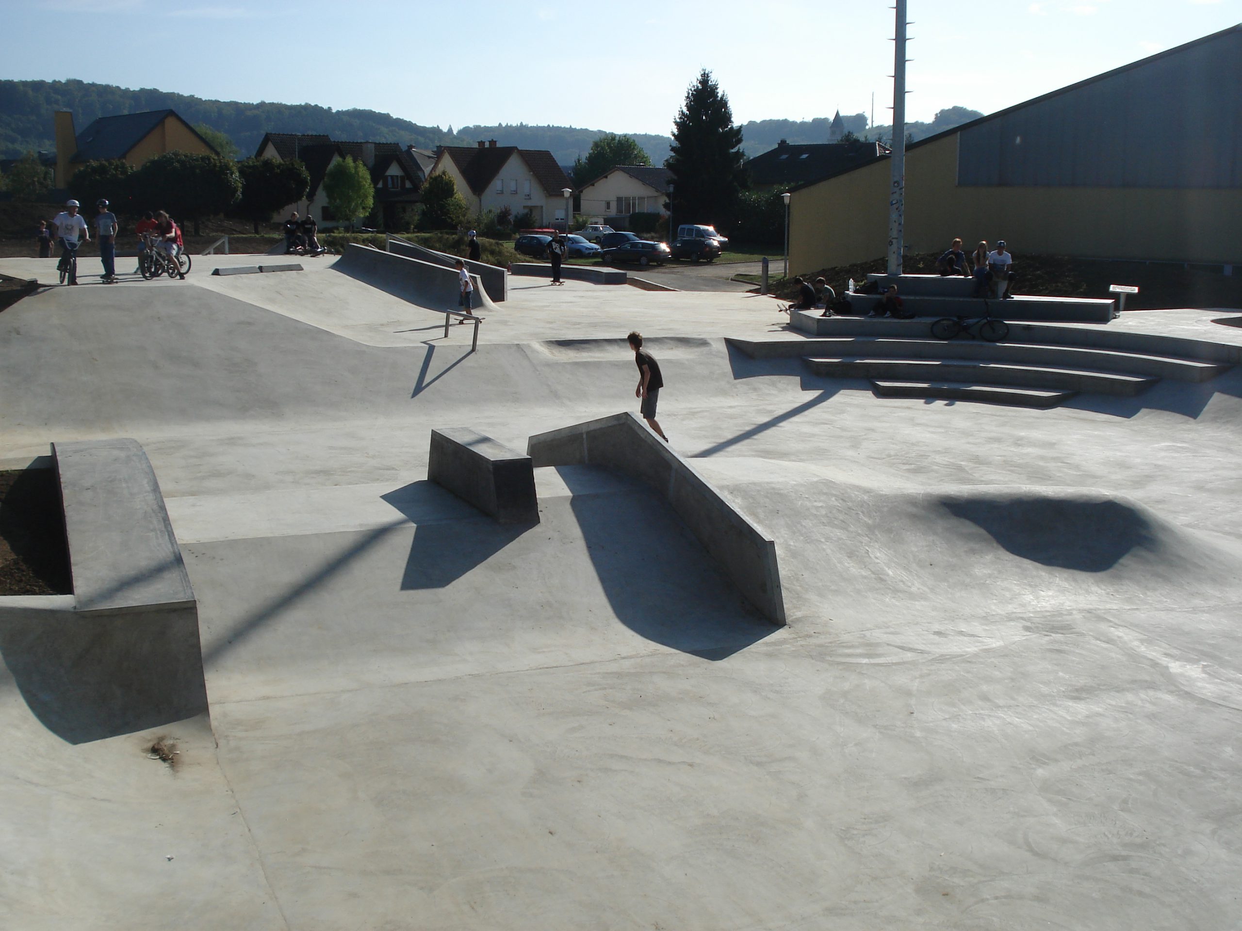 Bild zeigt Skaterpiste in L-Schifflange