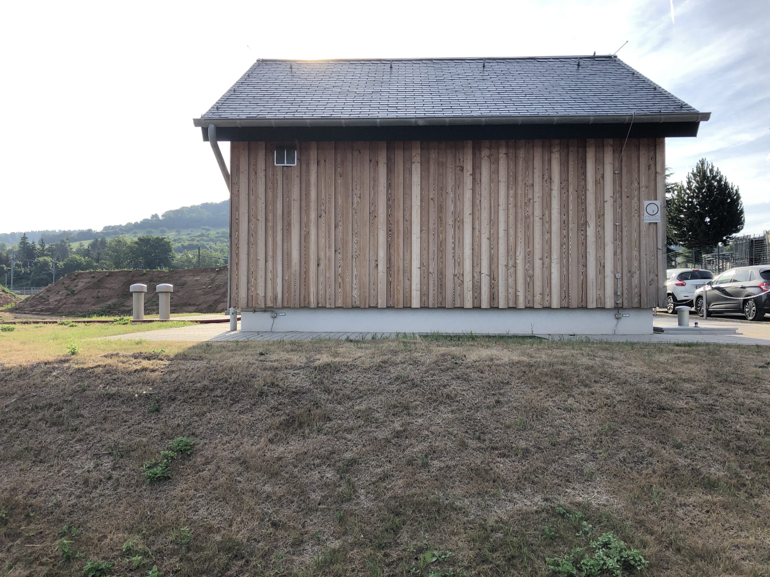 Bild zeigt Bassin d'orage II in L-Schieren