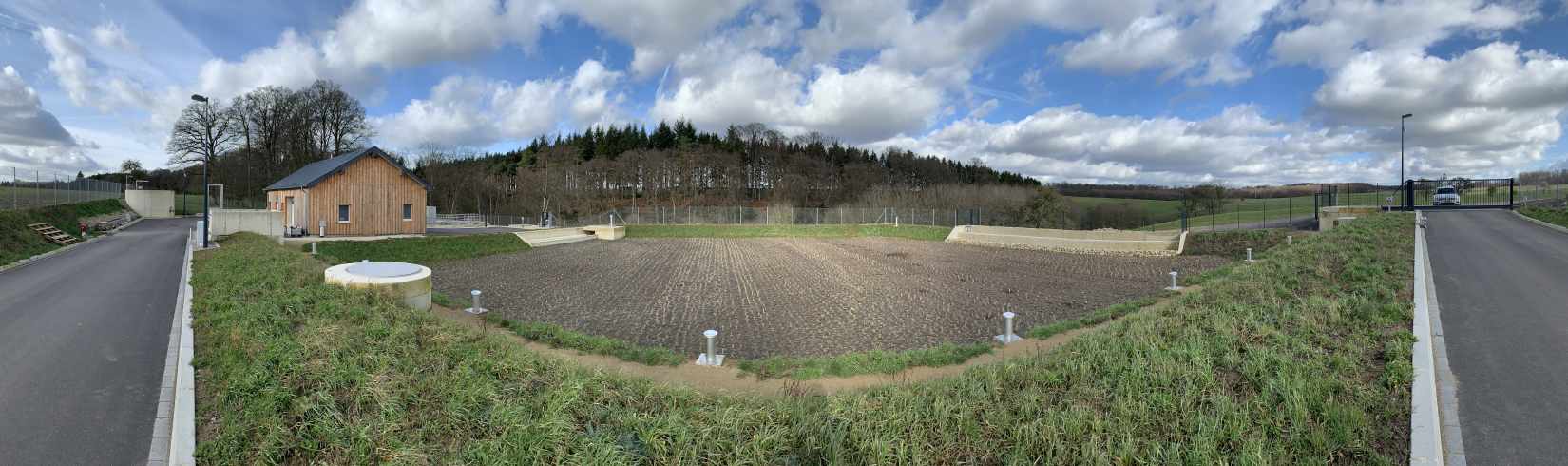 Bild zeigt Station d'épuration in L-Hersberg