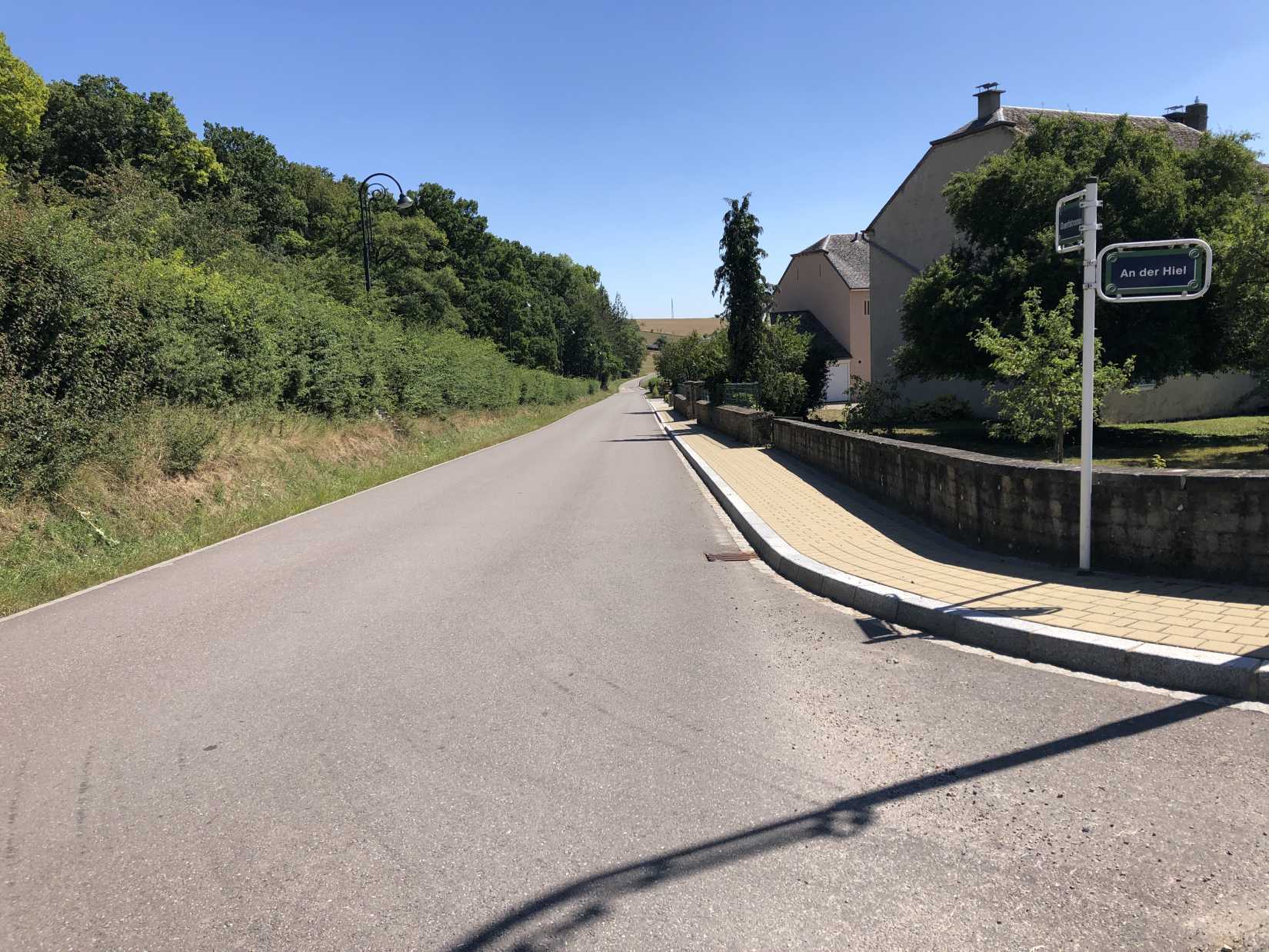 Bild zeigt Réaménagement Duerfstrooss in L-Lellig