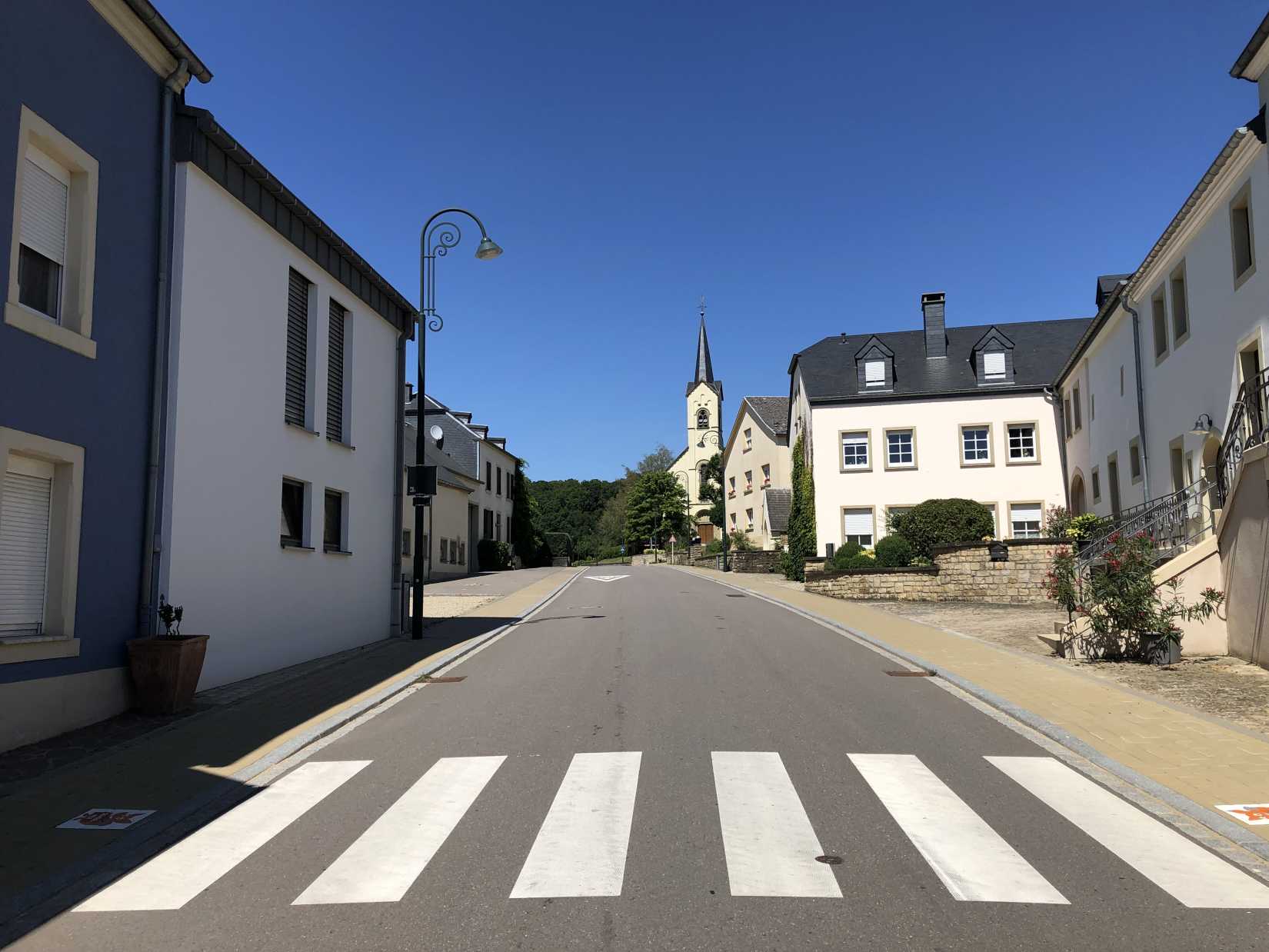 Bild zeigt Réaménagement Duerfstrooss in L-Lellig