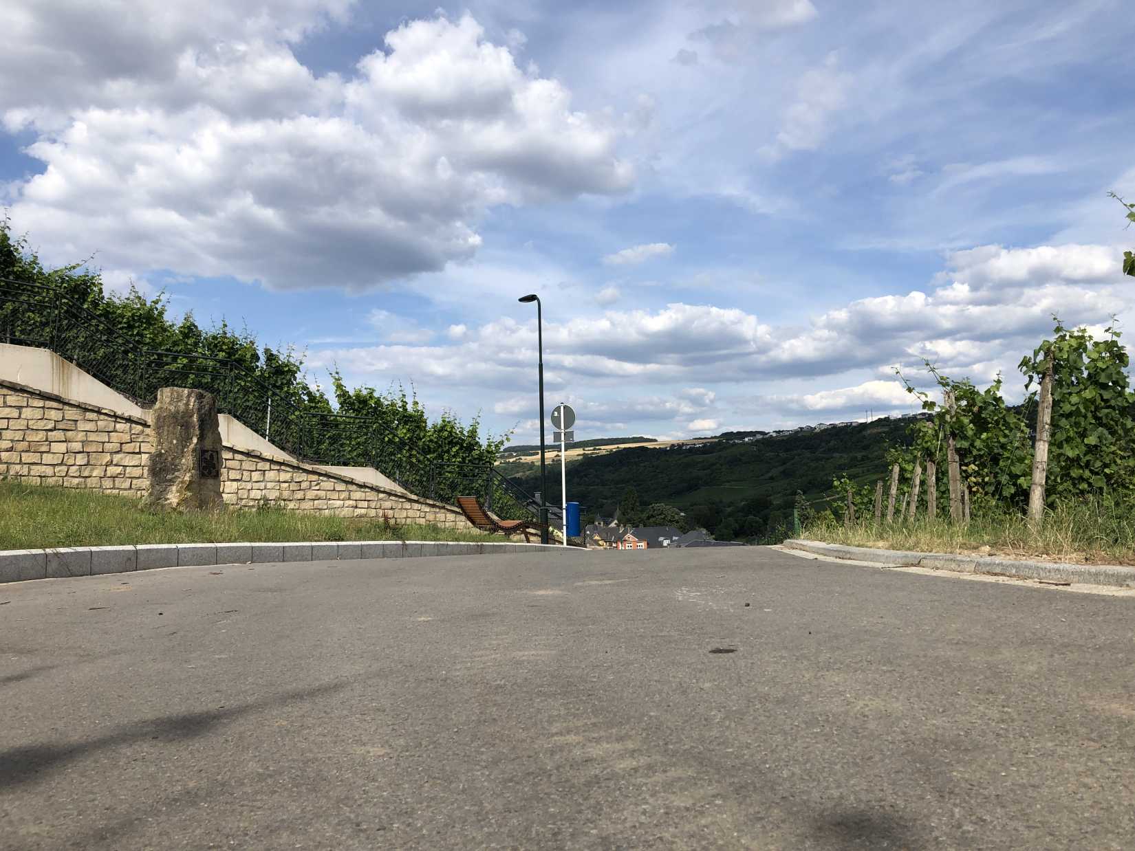 Bild zeigt Rue du Cimetière et A Pietert in L-Wormeldange