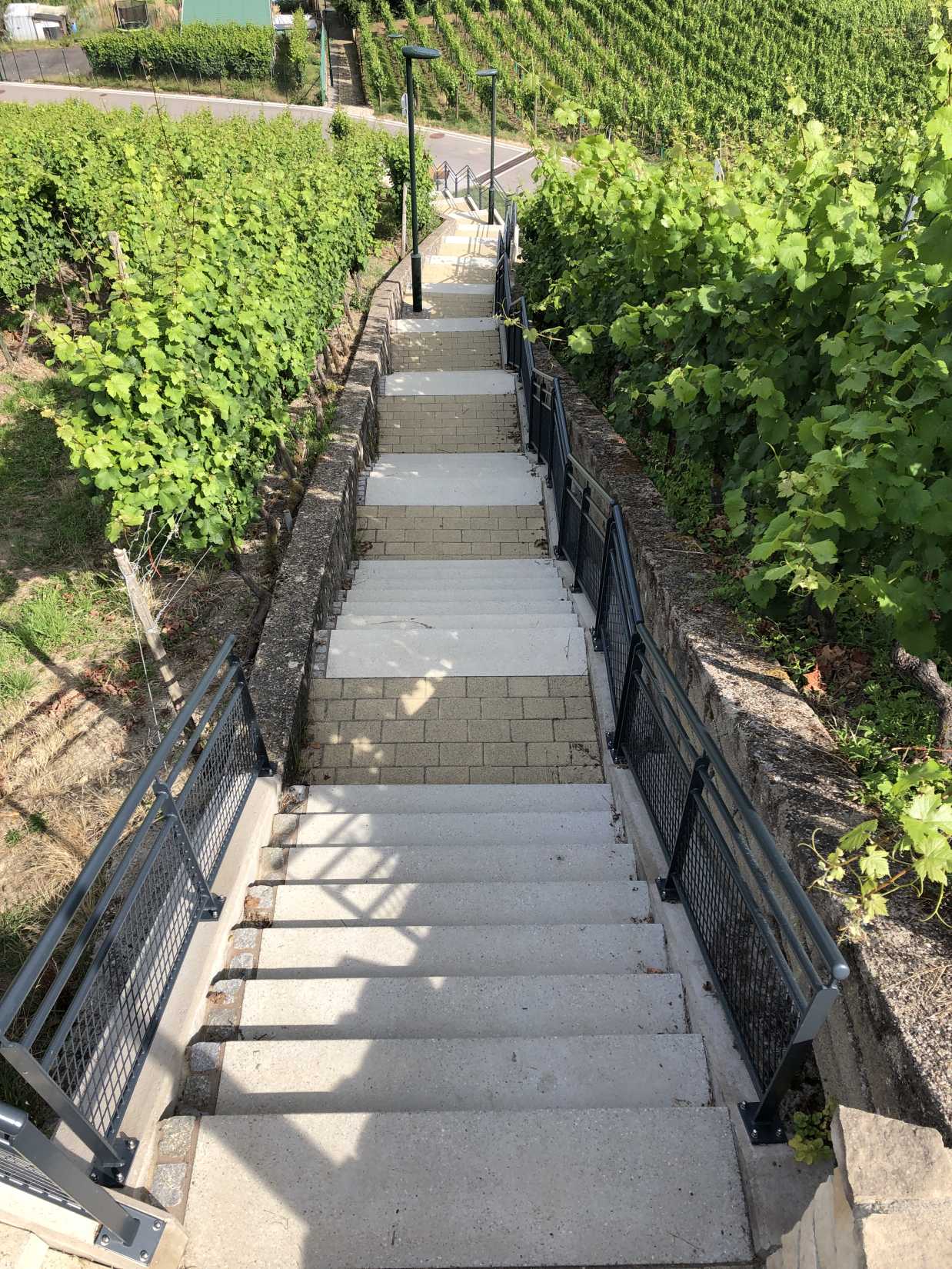 Bild zeigt Rue du Cimetière et A Pietert in L-Wormeldange