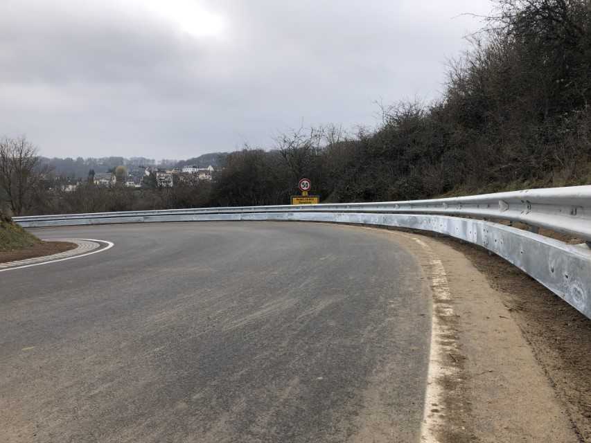 Bild zeigt Stabilisation talus du CR132 in L-Rameldange