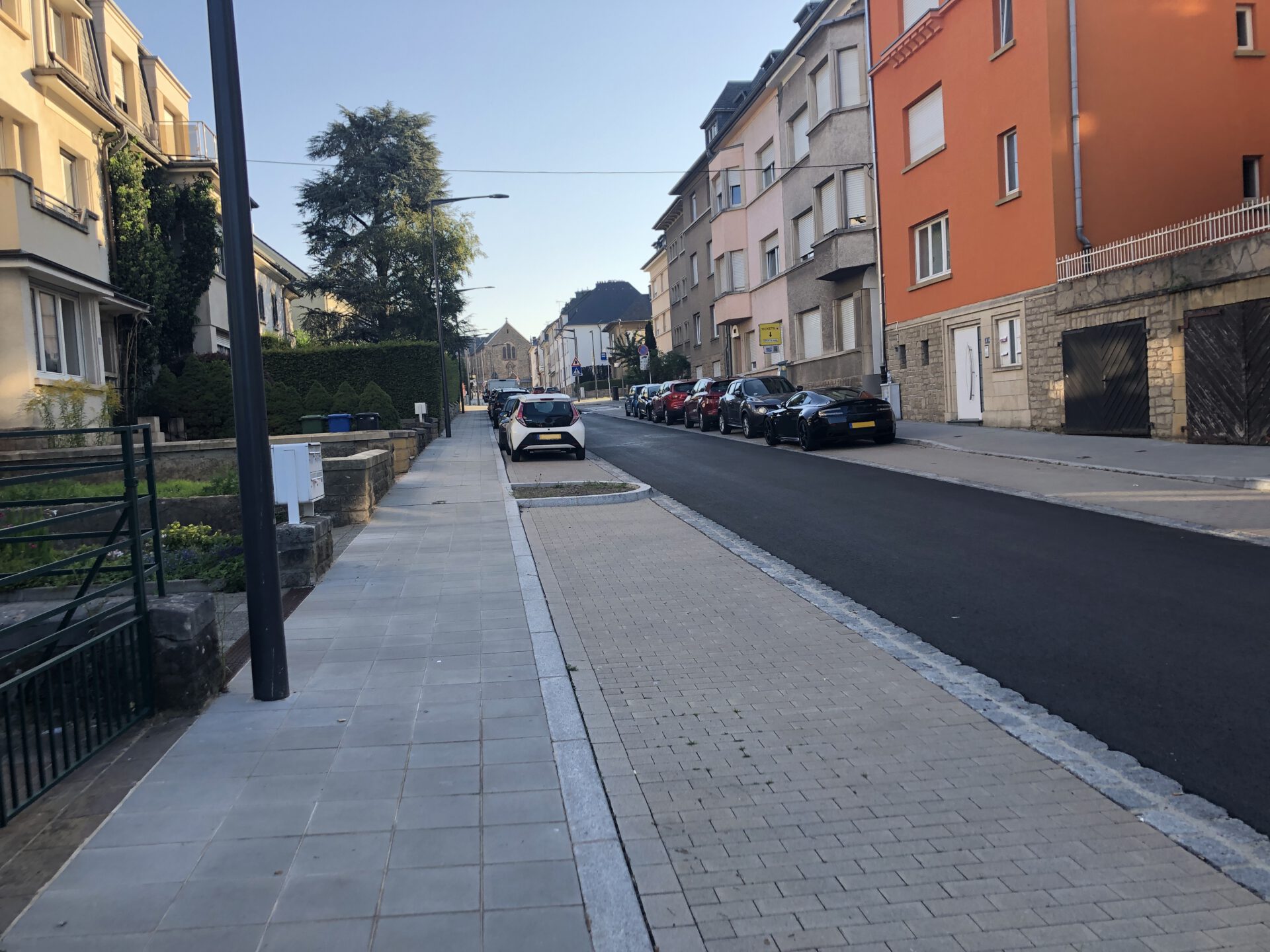 Bild zeigt Rue Léandre Lacroix in L-Limpertsberg