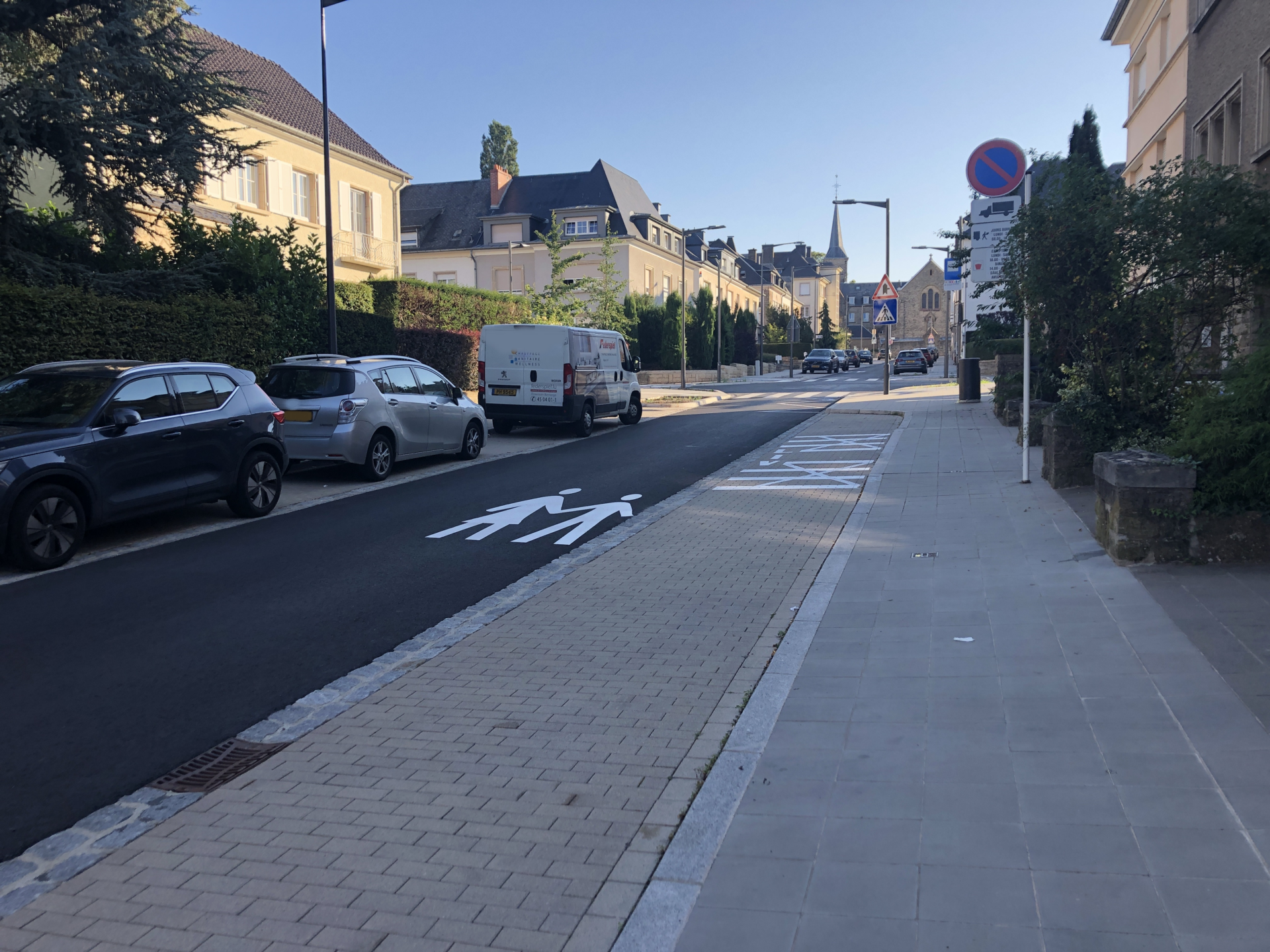 Bild zeigt Rue Léandre Lacroix in L-Limpertsberg