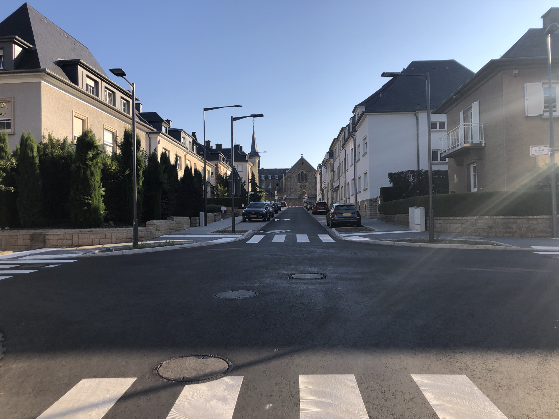 Bild zeigt Rue Léandre Lacroix in L-Limpertsberg