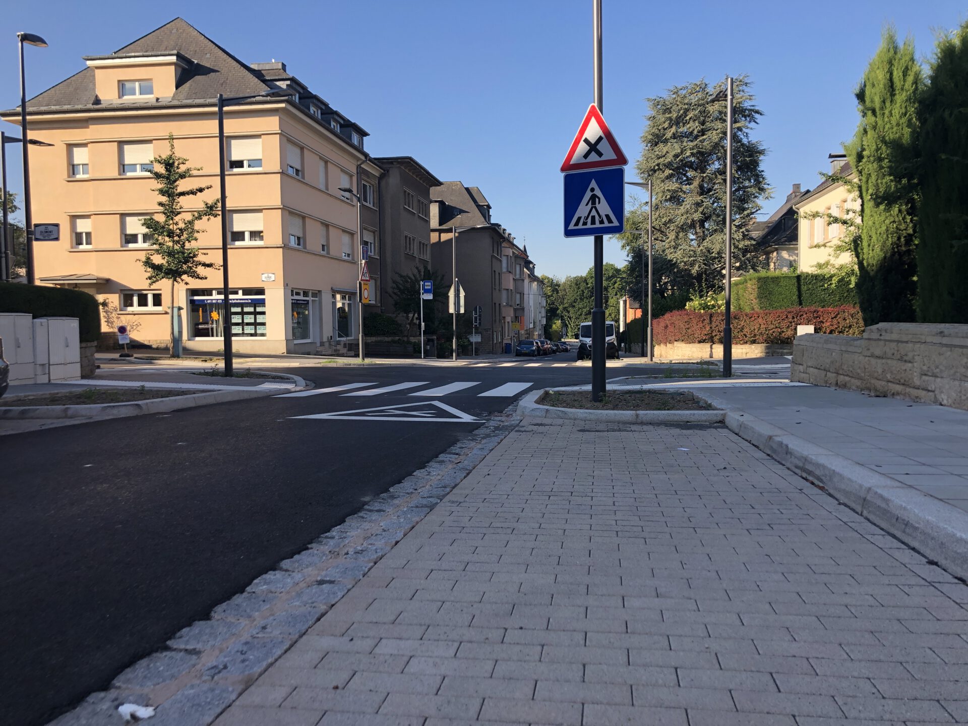 Bild zeigt Rue Léandre Lacroix in L-Limpertsberg