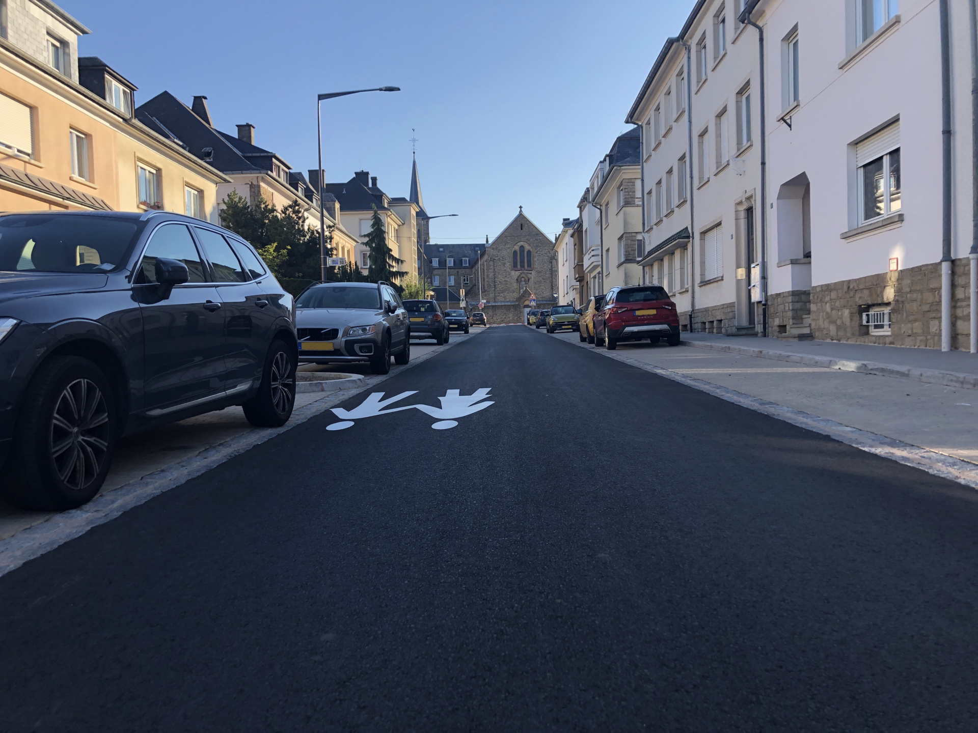 Bild zeigt Rue Léandre Lacroix in L-Limpertsberg