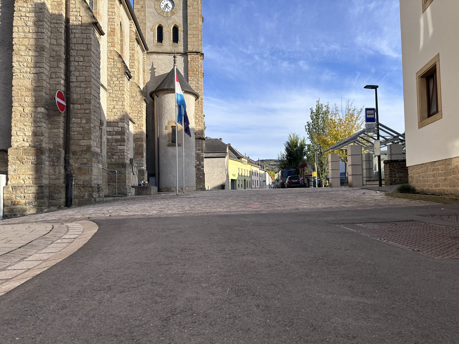 Bild zeigt RUE DU FAUBOURG ET DE L’ÉGLISE in L-Machtum
